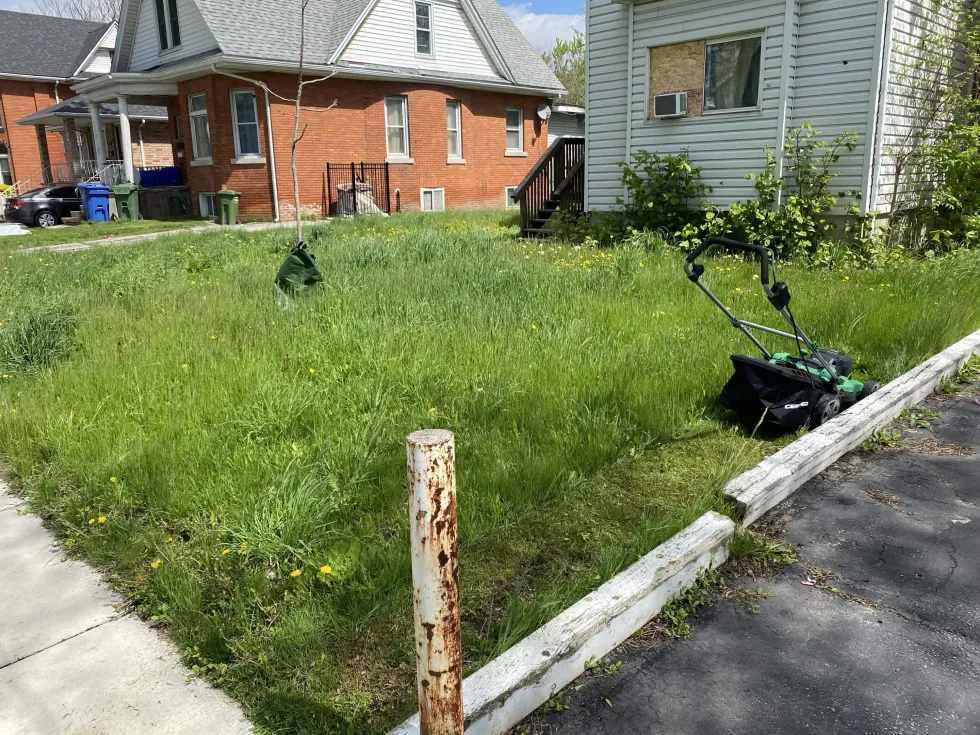 Before property maintenance